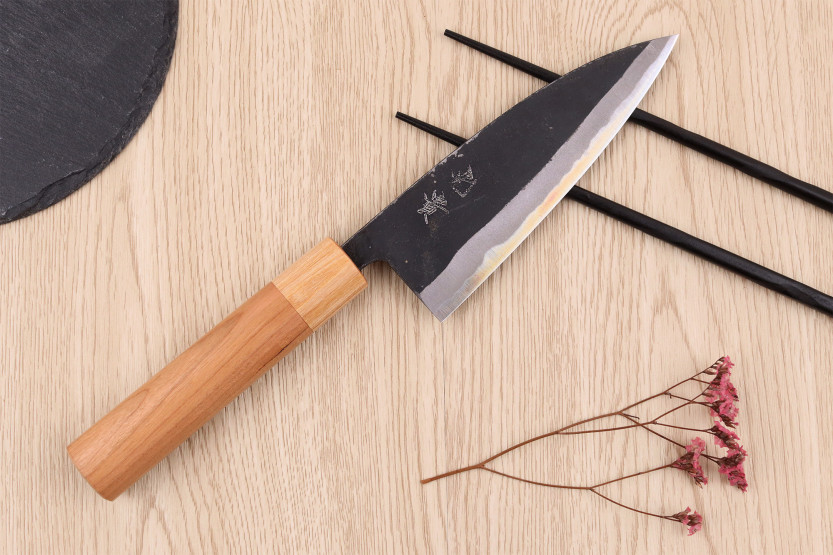 Faca de chef japonesa artesanal de 15 cm Kouki Hashimoto BS2