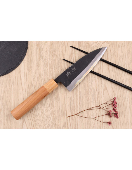 Handgefertigtes japanisches Kochmesser, 15 cm, Kouki Hashimoto BS2