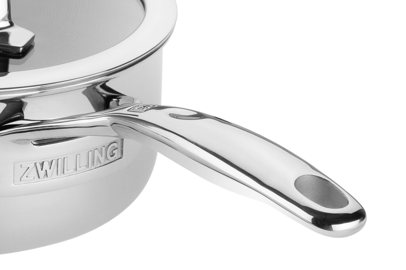 Zwilling Peak Ceraforce® HyCoat-gryta i rostfritt stål med keramisk beläggning och glaslock