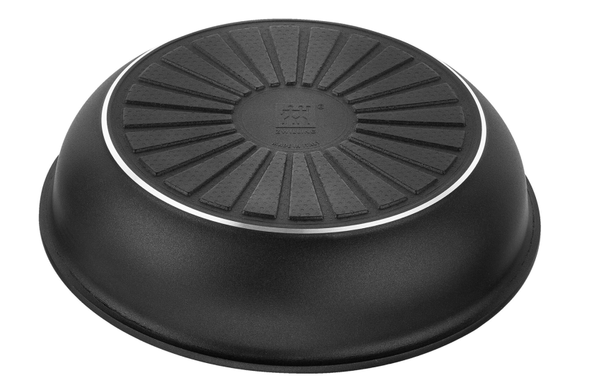 Sett med 2 Zwilling Unlock Ceraforme® Titanium -stekepanner i aluminium på 20 og 28 cm + 1 avtakbart håndtak