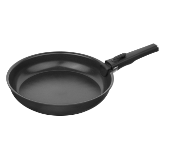 Set med 2 stekpannor från Zwilling Unlock Ceraforme® Titanium i aluminium, 24 och 28 cm + 1 avtagbart handtag 2
