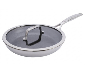 Zwilling Peak Ceraforce® HyCoat -paistokattila, ruostumatonta terästä ja keraamipinnoitetta, lasikannella, 26 cm