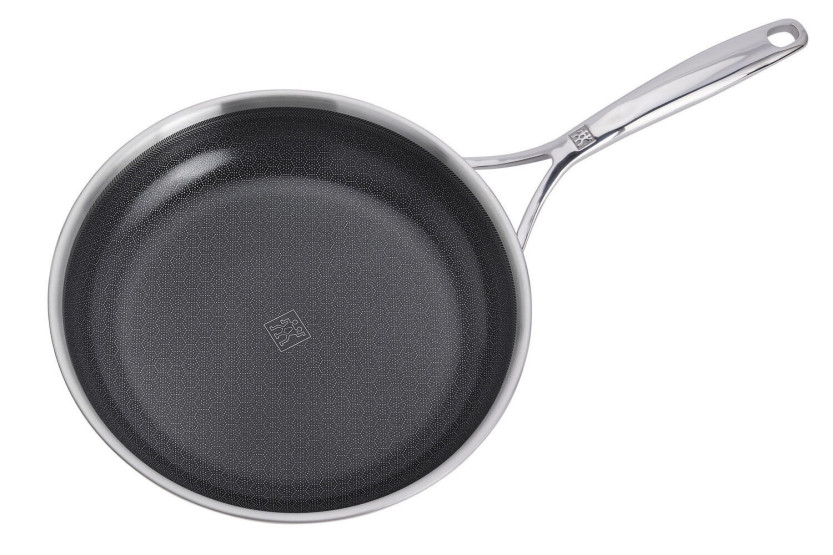 Sartén Zwilling Peak Ceraforce® HyCoat de acero inoxidable y revestimiento cerámico con tapa de cristal de 26 cm