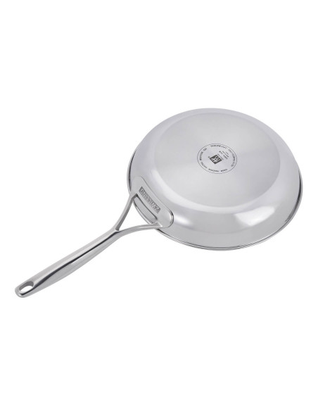 Padella Zwilling Peak Ceraforce® HyCoat in acciaio inossidabile con rivestimento ceramico e coperchio in vetro da 26 cm