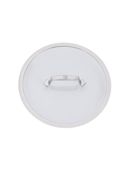 Zwilling Peak Ceraforce® HyCoat -paistinpannu ruostumattomasta teräksestä ja keraamisella pinnoitteella, lasikannella, 26 cm