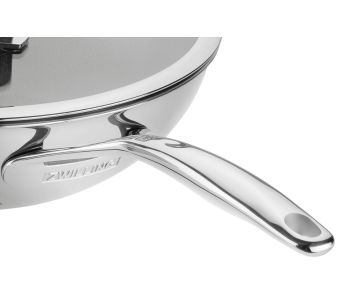 Zwilling Peak Ceraforce® HyCoat-wok i rustfritt stål med keramisk belegg og glasslokk, 30 cm 2