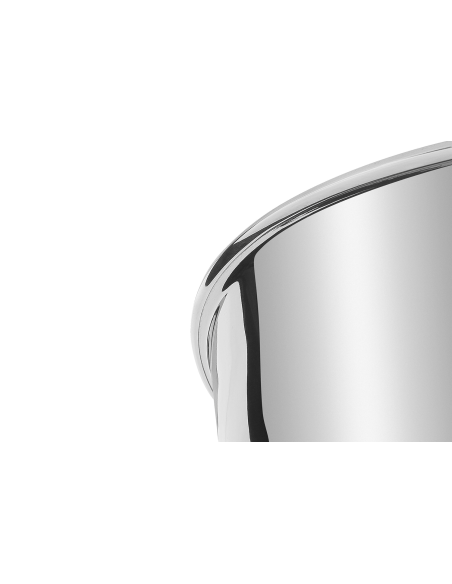 Wok Zwilling Peak Ceraforce® HyCoat em aço inoxidável e revestimento cerâmico com tampa de vidro, 30 cm