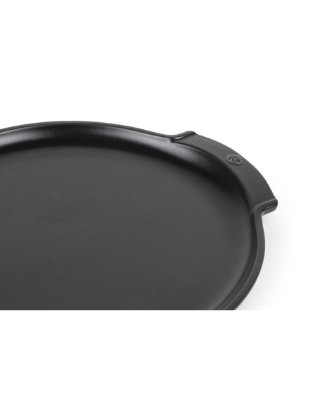 Schwarze Pizzaplatte „Grill to Table“ von Peugeot aus Keramik – 34 cm