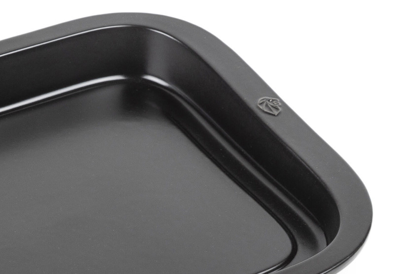Peugeot "Grill to Table" Black Rectangular Ceramic Plancha - 43 cm