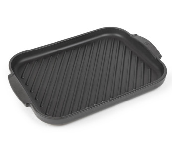 Zwarte Peugeot Grill to Table-vleesgrill van keramiek - 38 x 26 cm