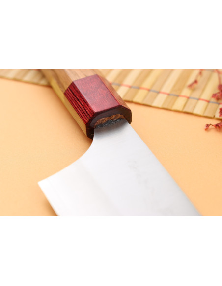 Håndlavet japansk santoku-kniv, 17 cm, Makoto Kurosaki Ryusei VG7