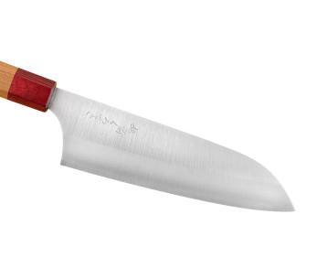 Faca santoku japonesa artesanal de 17 cm, Makoto Kurosaki Ryusei VG7 2
