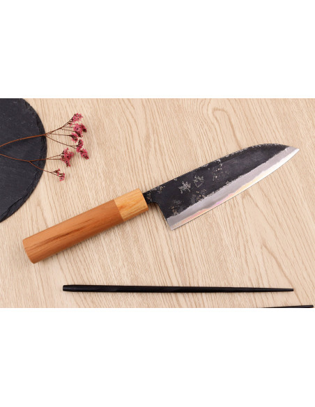 Kouki Hashimoto BS2 Handcrafted Japanese 16.5 cm Santoku Knife