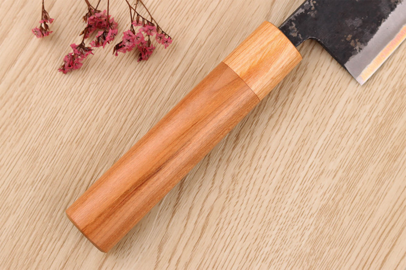 Handgemaakt Japans santokumes van 16,5 cm van Kouki Hashimoto BS2