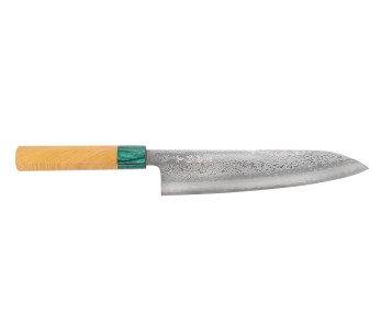 Makoto Kurosaki Kodaman käsintehty japanilainen kokkiveitsi, 21 cm, VG10