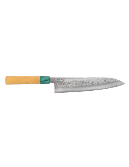 Handgjord japansk kockkniv, 21 cm, Makoto Kurosaki Kodama, VG10