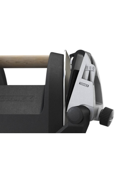 TORMEK T-1, svart elektrisk slipmaskin med tystgående diamantslipskiva