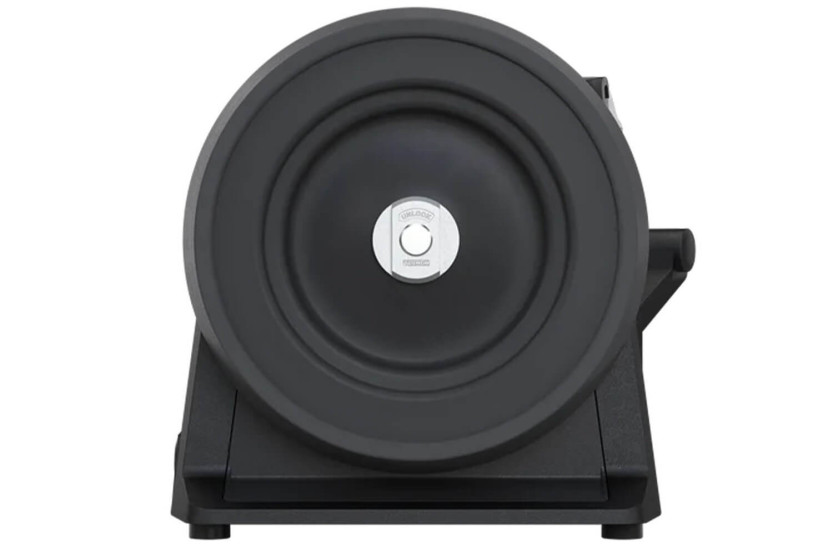 Schwarze elektrische Schleifmaschine TORMEK T-1 mit geräuscharmer Diamantscheibe