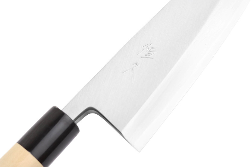 Handgefertigtes japanisches Deba-Messer, 18 cm, Tsunehisa WS2
