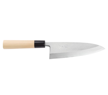 Tsunehisa WS2 -käsintehty japanilainen 18 cm:n deba-veitsi