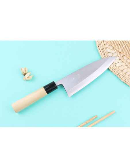 Tsunehisa WS2 Handcrafted Japanese 18cm Deba Knife