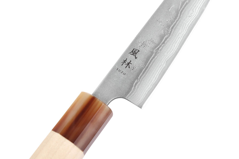 Håndlaget japansk universal kniv, 13,5 cm, Yuzo Haruto Damas
