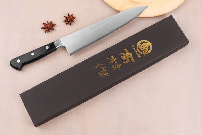 Takamura Handcrafted Japanese Chef's Knife, 21 cm, VG10, Polished