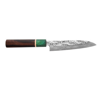 Faca universal japonesa artesanal de 13,5 cm, Makoto Kurosaki Samidorizuki SGStrix