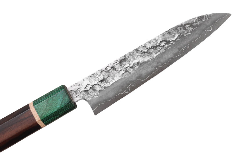 Håndlaget japansk universalkniv, 13,5 cm, Makoto Kurosaki Samidorizuki SGStrix