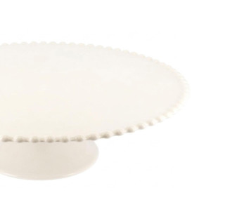 Patisdécor-tårtställ i keramik med pärlkant, 31 cm 2