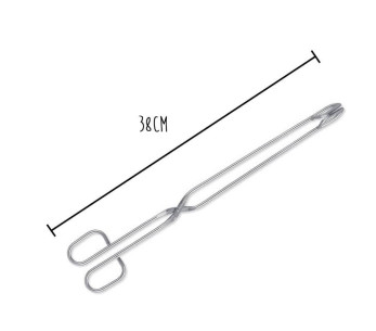 Pinzas de cocina triangulares 38cm acero inoxidable