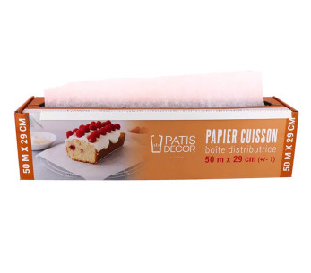 Carta da forno Patisdécor con dispenser da 50 m