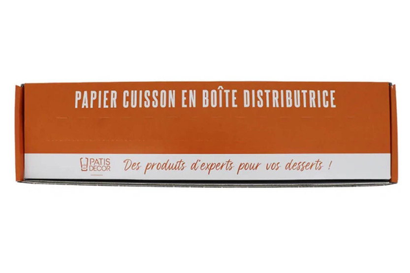 Patisdécor-Backpapier mit Spenderbox, 50 m