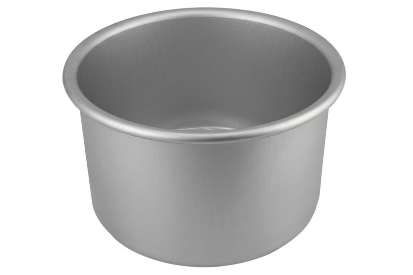 Rund tårtform från Patisdécor i aluminium, 15,2 x 10 cm