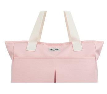 Akinod Insulated Lunch Bag, Pink Poly-Cotton, 21L 2