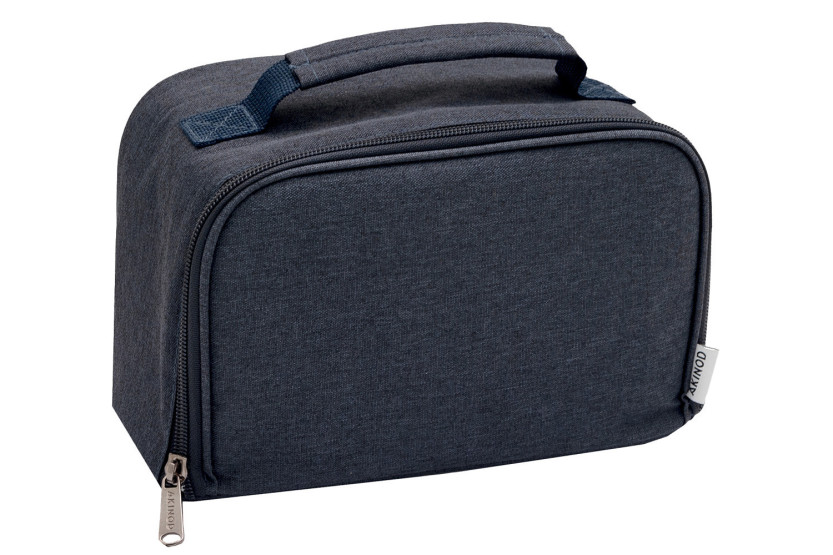 Akinod-koeltas in jeansblauw + witte Bento-box van 1,4 l