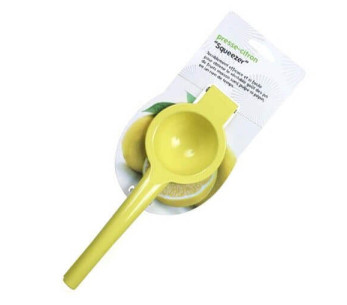 Exprimidor de limones Exprimidor lacado amarillo 2