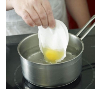 Sett med 20 POACHIES-poser til pochering av egg 2