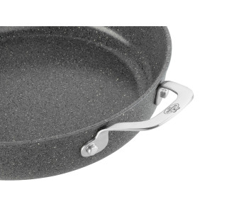 Ballarini Salina stekepanne med non-stick-belegg, 28 cm, 2 håndtak og glasslokk 2