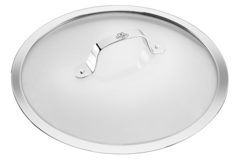 Ballarini Salina stekepanne med non-stick-belegg, 28 cm, 2 håndtak og glasslokk