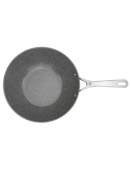 Wok antiaderente Ballarini Salina da 30 cm in alluminio