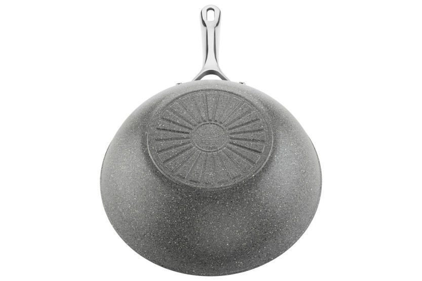 Wok antiadherente Ballarini Salina de 30 cm, de aluminio