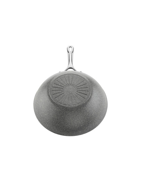 Wok antiaderente Ballarini Salina da 30 cm in alluminio