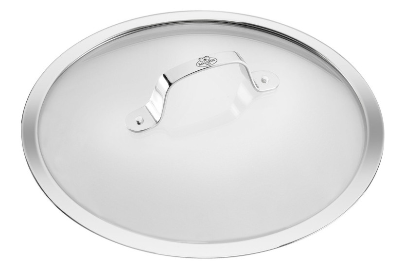 Frigideira antiaderente Ballarini Salina de 28 cm com tampa de vidro