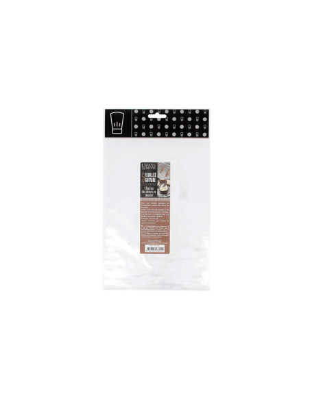 Set med 5 gitarrark från Patisdécor i polyeten, 26x18 cm