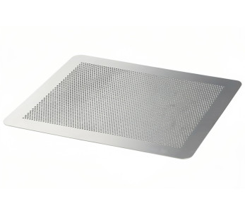 Teglia da forno forata in alluminio Patisdécor senza bordi 40x30 cm