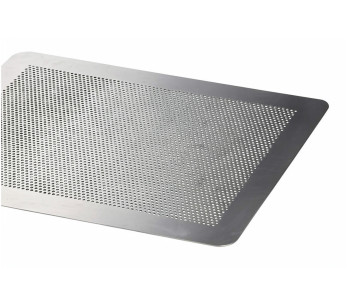 Bandeja de repostería perforada de aluminio Patisdécor sin bordes, 40 x 30 cm 2