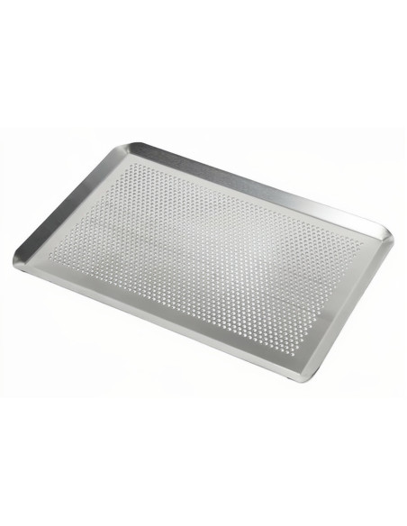 Patisdécor geperforeerde aluminium bakplaat met opstaande randen, 40 x 30 cm