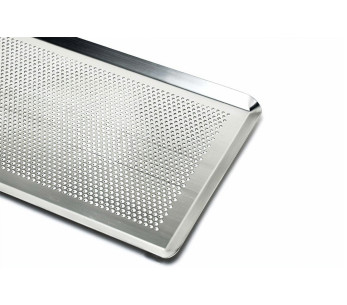 Patisdécor Perforated Aluminum Baking Sheet with Rims, 40x30 cm 2