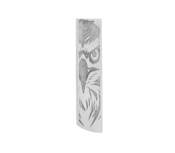 Faca dobrável Le Fidèle 20/20 em cocobolo, lâmina de 10,8 cm com decoração de águia 2